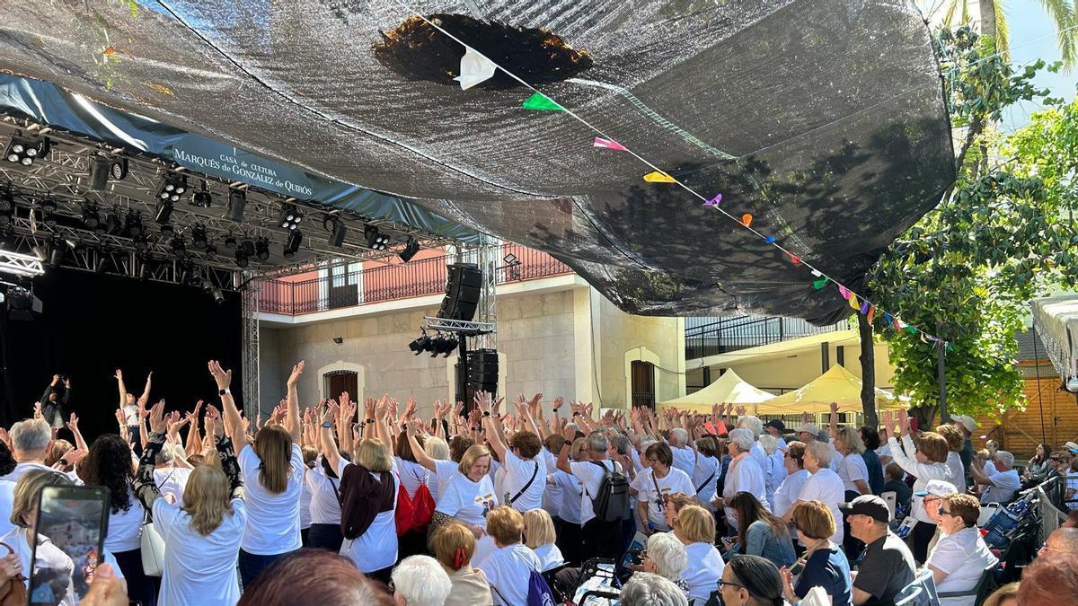 Inauguración de la XI Fira de la Gent Gran en Gandia