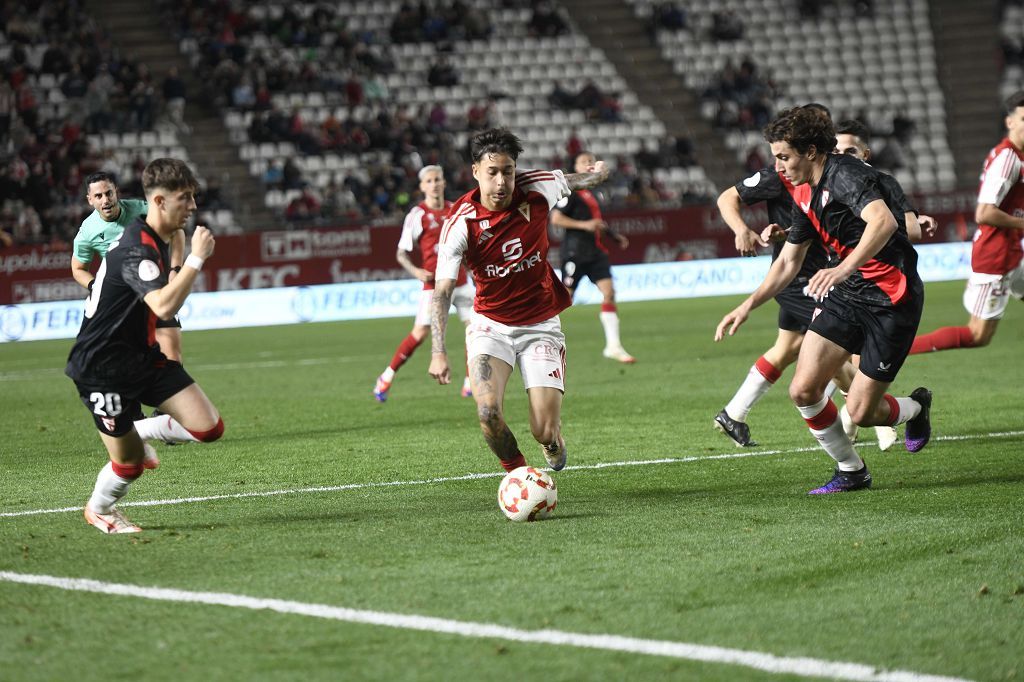 Todas las imágenes del encuentro entre el Real Murcia y el Sevilla Atlético