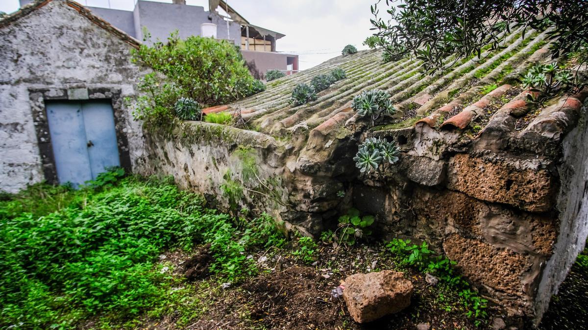 Edificaciones en el Caserío de Bandama.