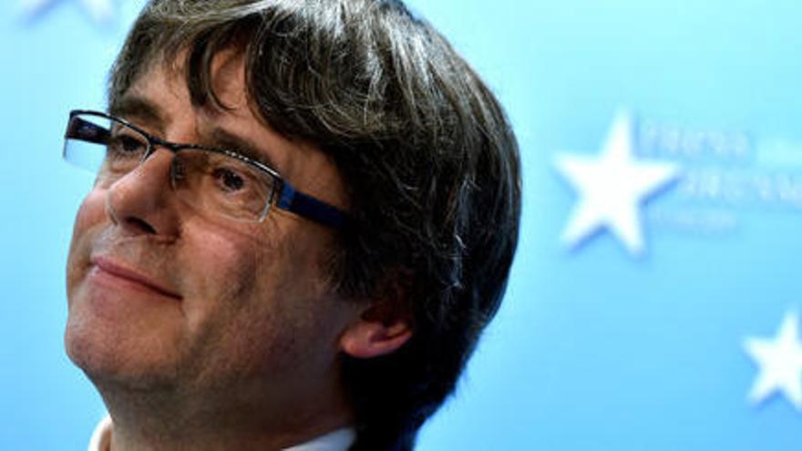 Carles Puigdemont, el 31 d&#039;octubre passat.