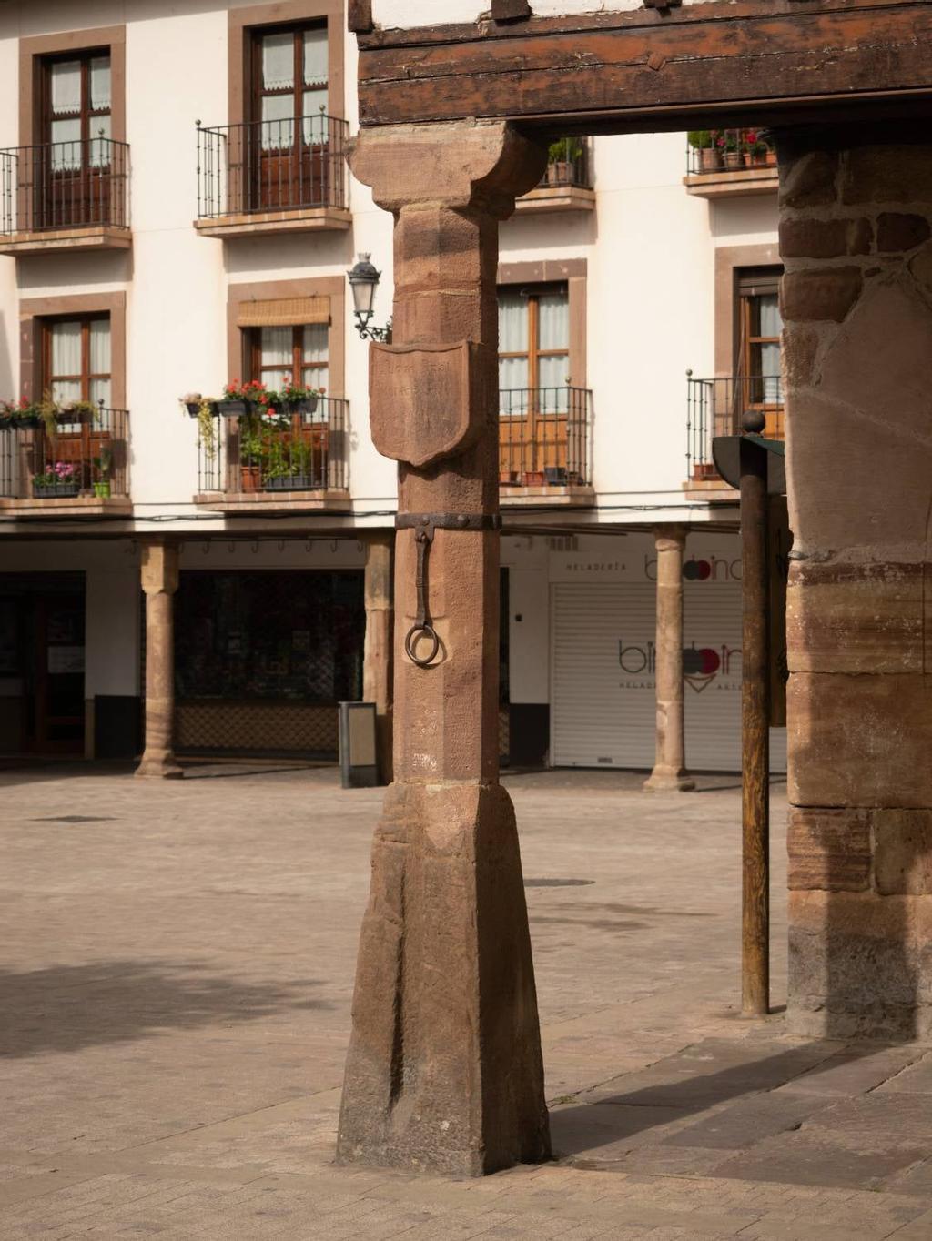 Soportales de Ezcaray, en La Rioja