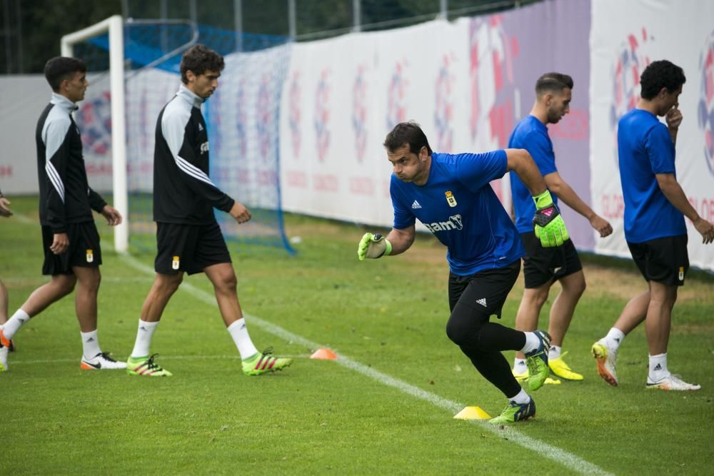 Entrenamiento del Real Oviedo