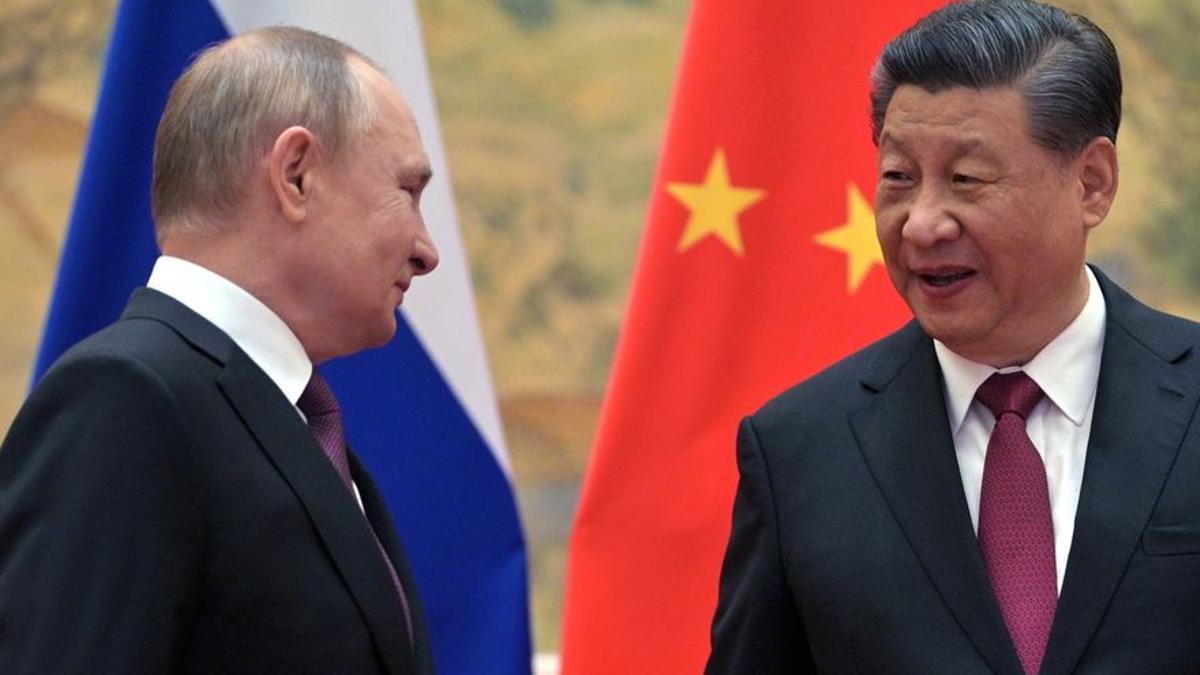 Vladímir Putin y Xi Jinping, durante su reunión en Pekín el pasado 4 de febrero con motivo de la inauguración de los Juegos Olímpicos de invierno.