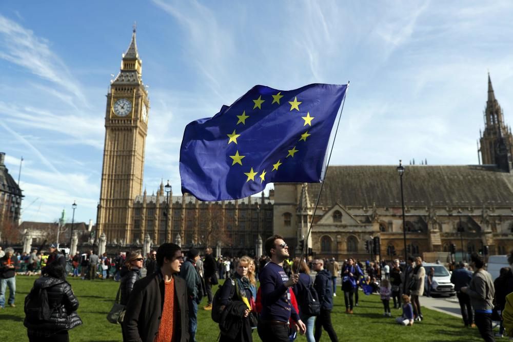 Manifestación en Londres contra el ''Brexit''