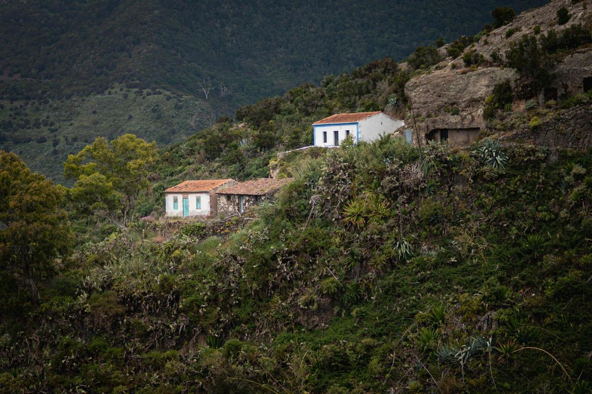 Caserío de La Fortaleza, en Anaga