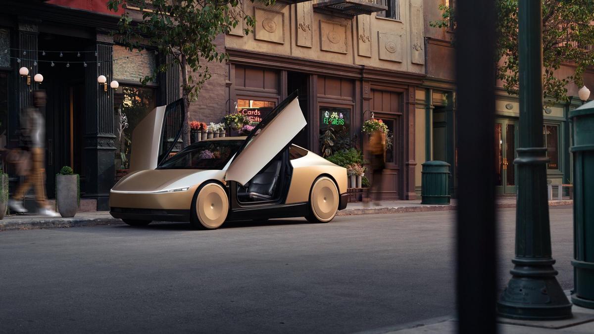 Así es el taxi autónomo de Tesla, el Cybercab.