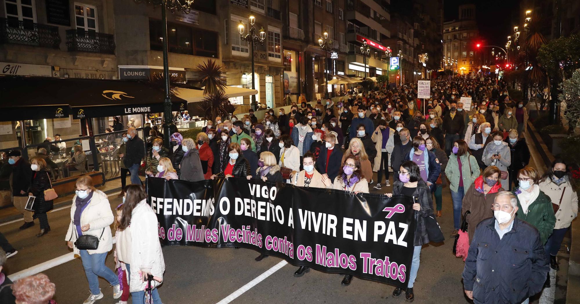 Así fue el 8M en Vigo