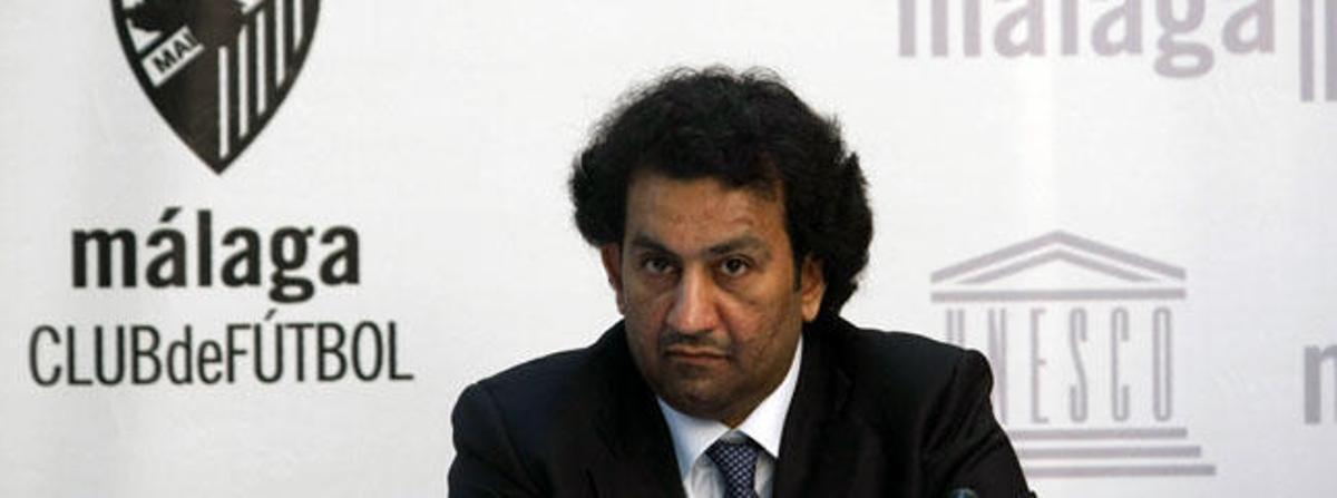 El jeque Al-Thani quiere seguir apostando por el Málaga.