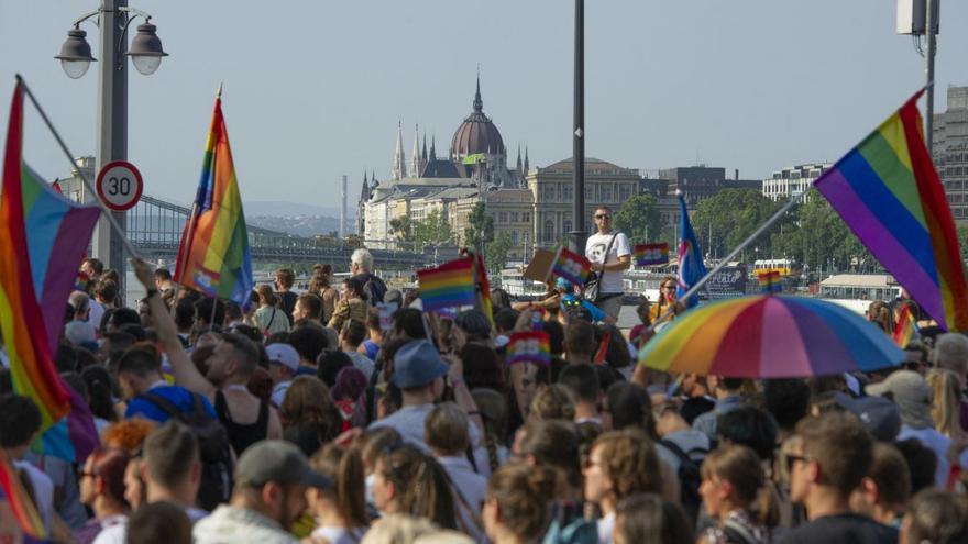 Manifestación del Orgullo LGTBI, el pasado julio. | Europa Press/Contacto/Aleksander Kalka