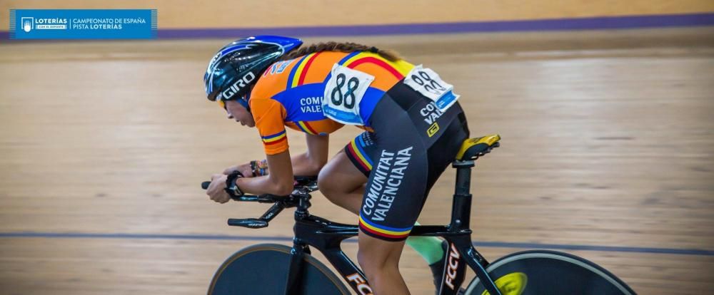 Sandra Alonso logra el título de campeona de España absoluto de persecución