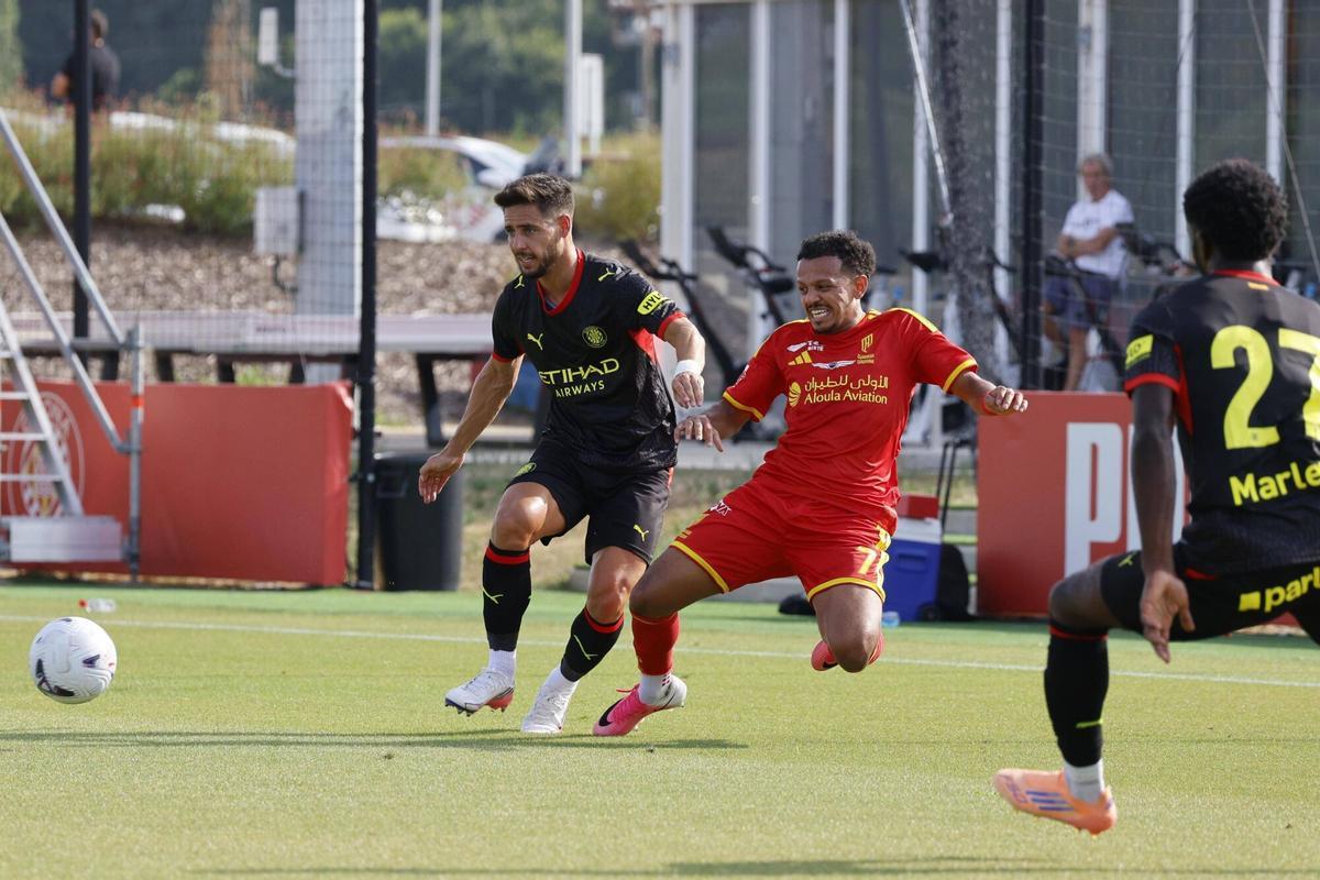 Les imatges del primer partit de pretemporada de Girona FC, contra el Al-Qadsiah