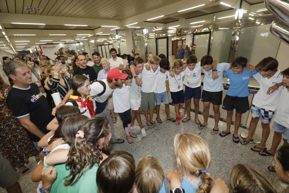 María Perelló: Un recibimiento de campeona