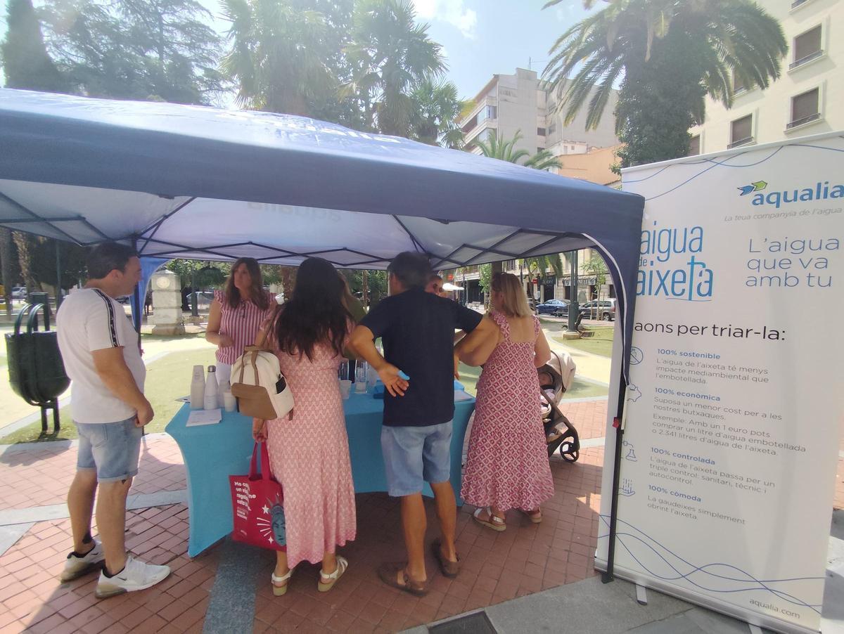 Un momento de la cata en Alcoy