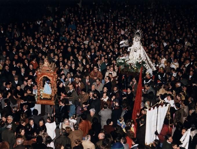 GALERÍA | Así fue la coronación canónica de la Virgen de la Concha de Zamora en 1992