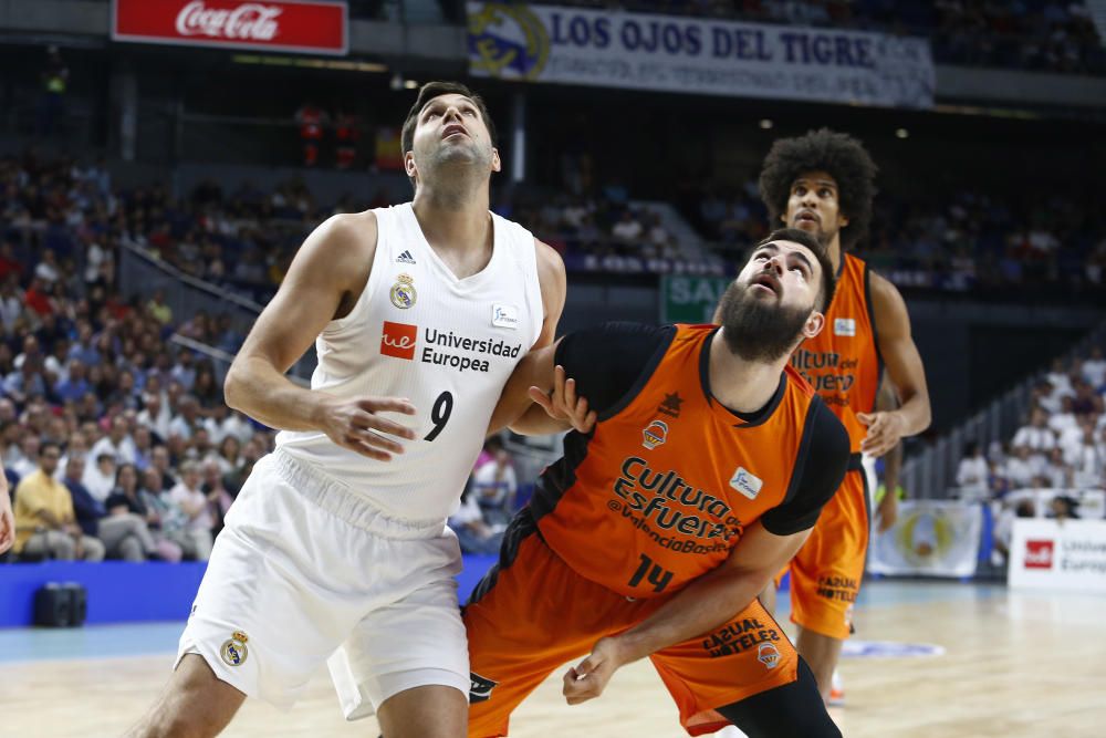 Segundo partido playoffs Real Madrid-Valencia Bask