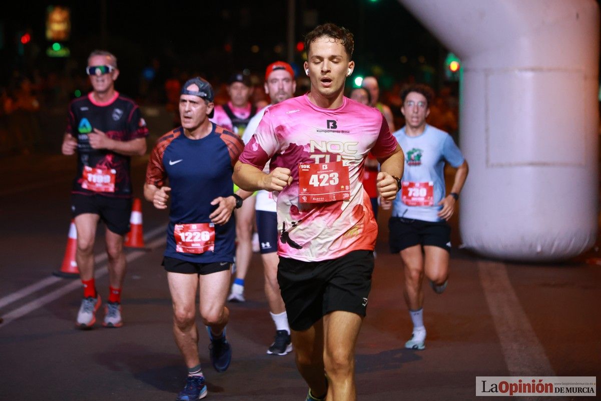 Las mejores imágenes de la carrera nocturna de Murcia
