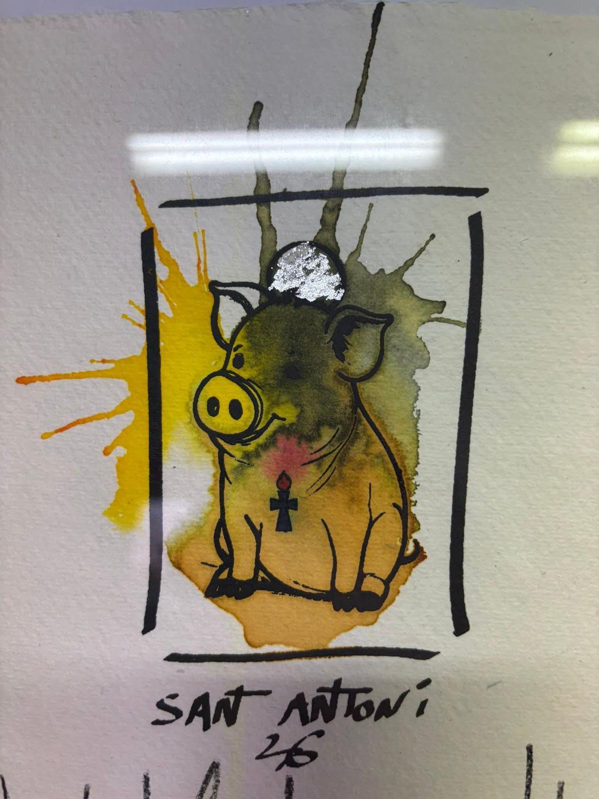 Detalle de un 'escapulari'.