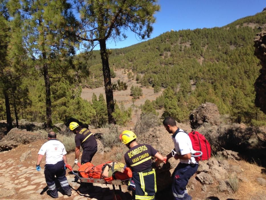 Rescate en el Roque Nublo