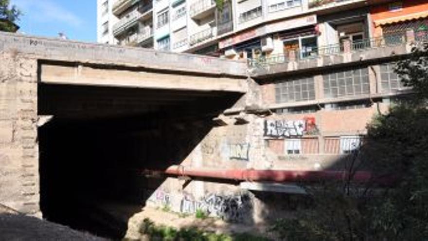 Inquietud en Gran Vía por las obras de mejora en el tramo urbano del Huerva