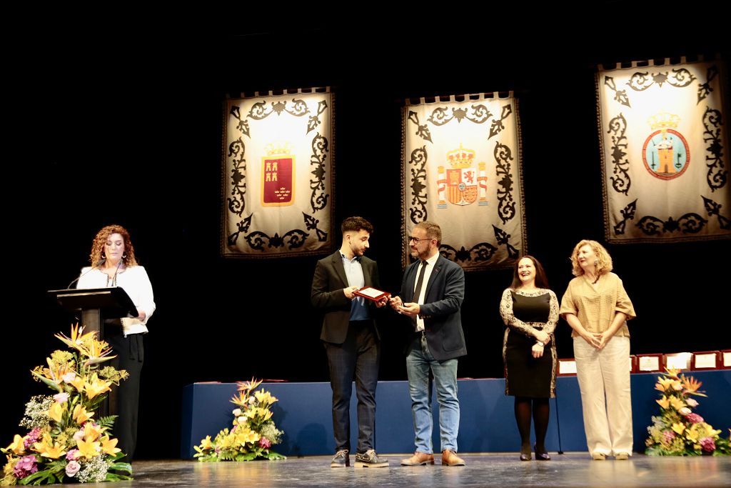 Entrega de distinciones al alumnado en Lorca