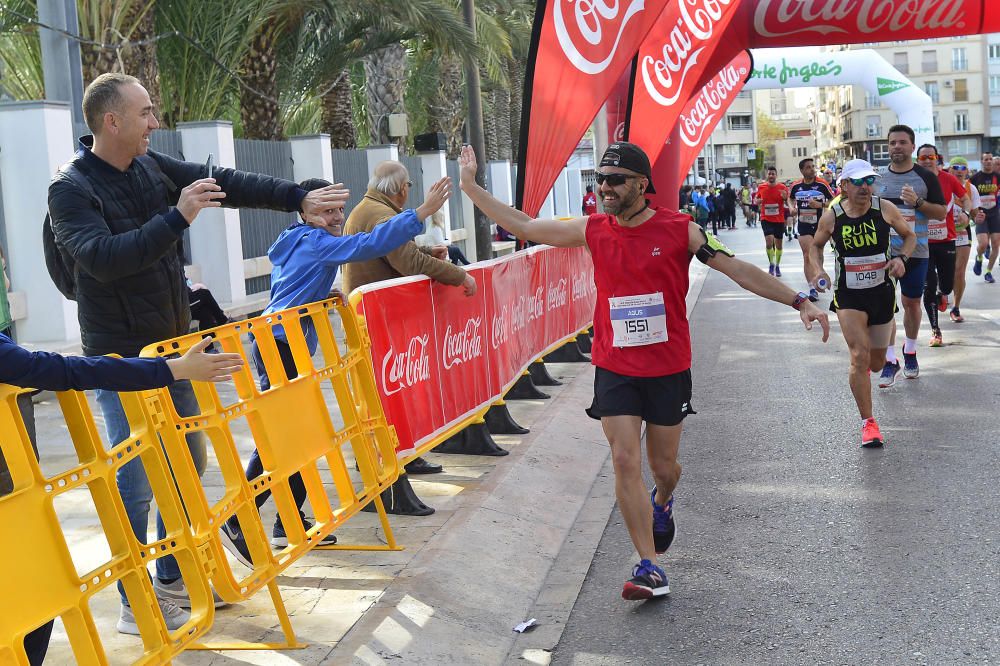 Las mejores imágenes de la Media Maratón de Elche