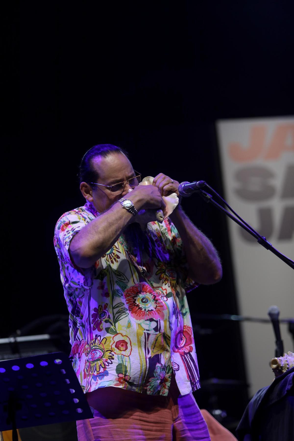 Steve Turre Sextet en el festival Jazz San Javier