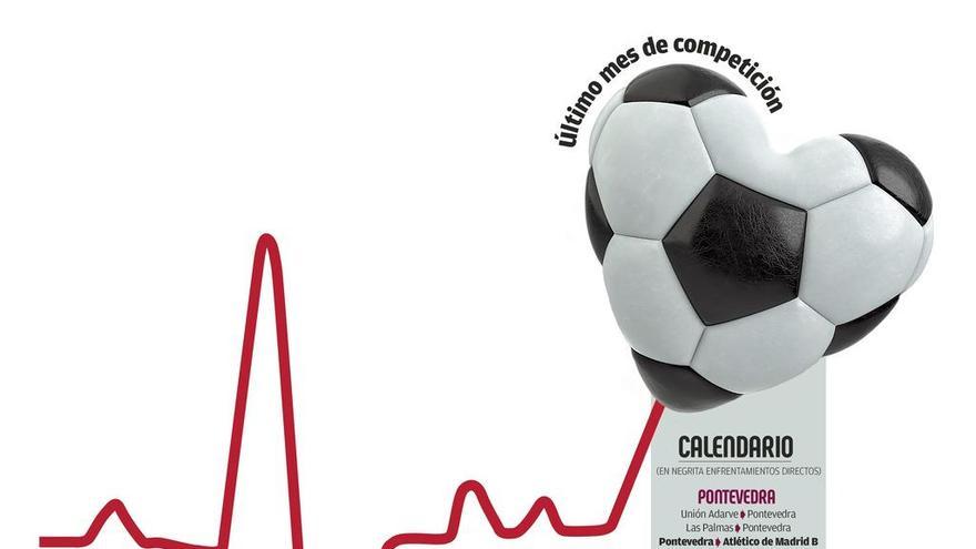 Último mes de competición de infarto para el Pontevedra