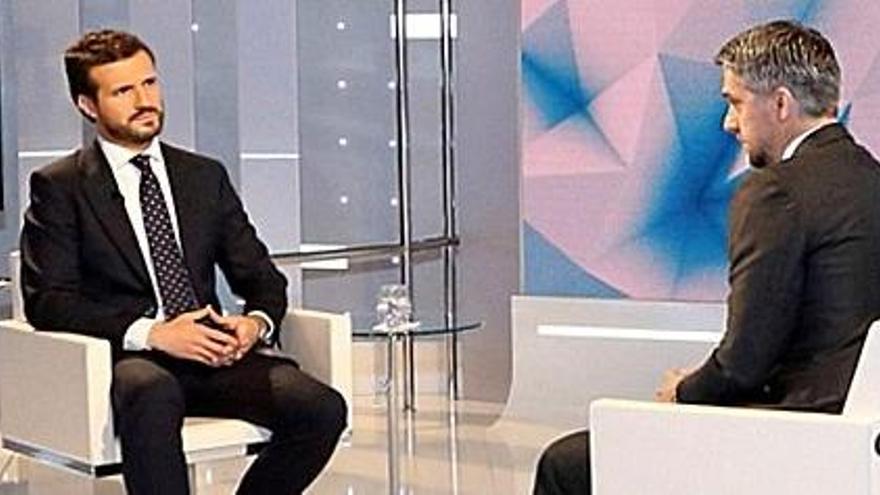 Pablo Casado, en TVE