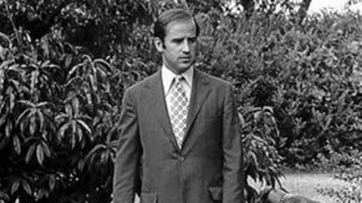 Joe Biden, con sus hijos Hunter (izquierda) y Beau, alrededor de 1972.