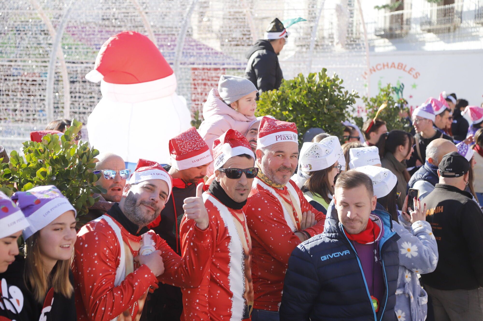 Los juegos del frío de Hinojosa, en imágenes