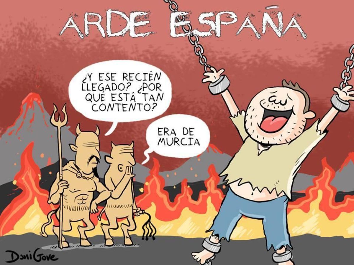Los mejores memes del calor en Murcia