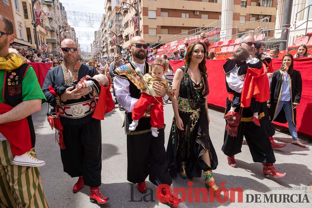 Desfile infantil del Bando Moro en las Fiestas de Caravaca