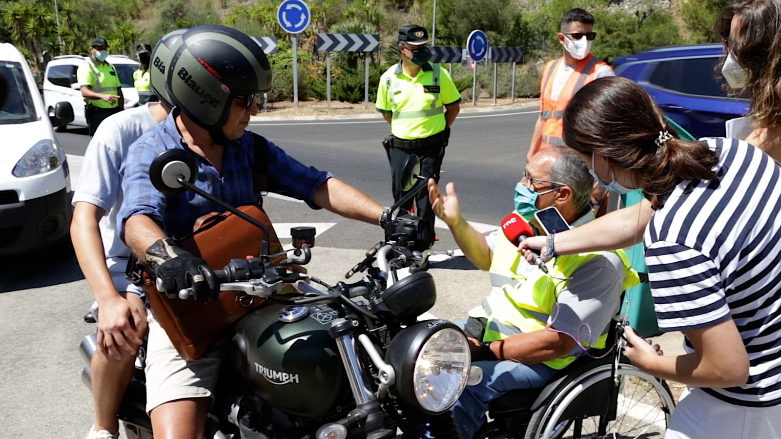 Campaña de la DGT en Sóller