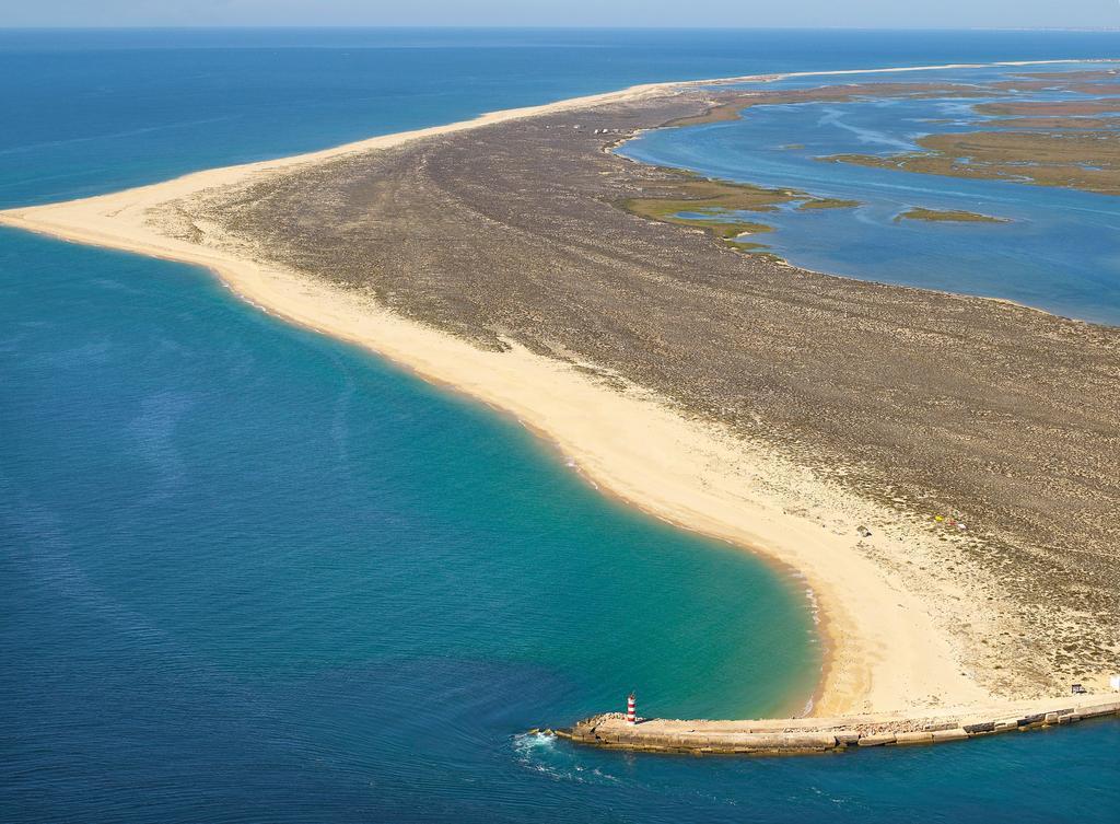 La playa de la Isla Desierta, Algarve