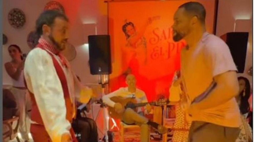 Will Smith, un apasionado flamenco en un sarao marbellí