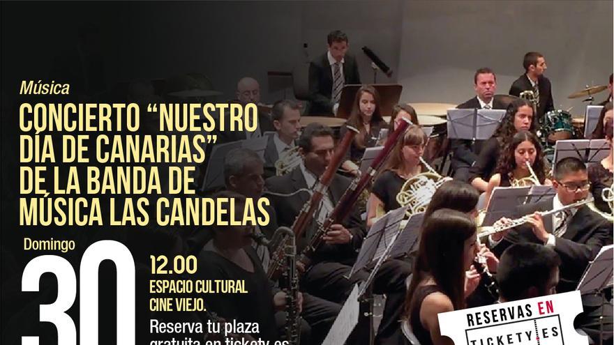 Concierto Nuestro Día de Canarias de la Banda de Música Las Candelas