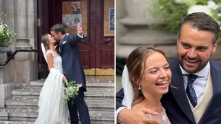 Gran boda televisiva en Oviedo: el amor de Álvaro y Marina derriba la feroz competencia entre Telecinco y Antena 3