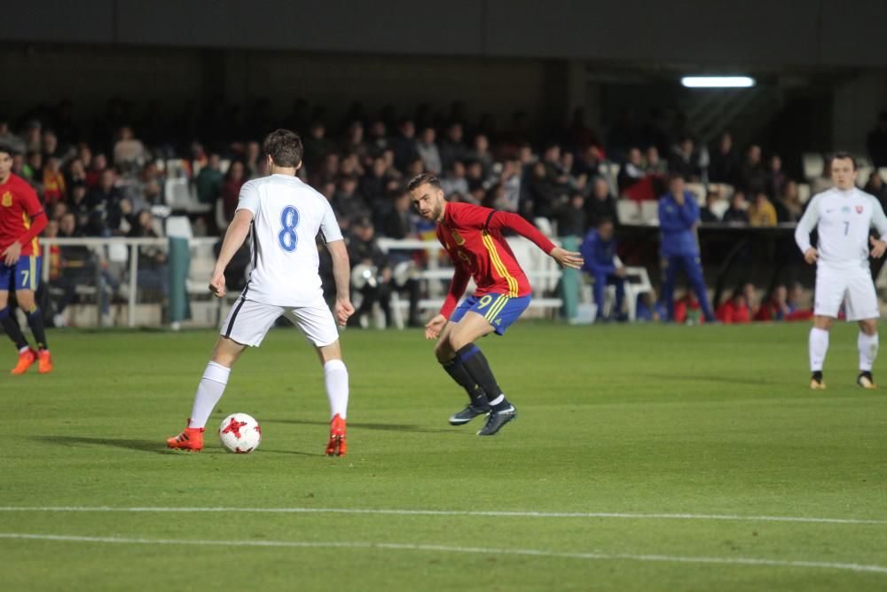 España-Eslovaquia sub-21 en Cartagena