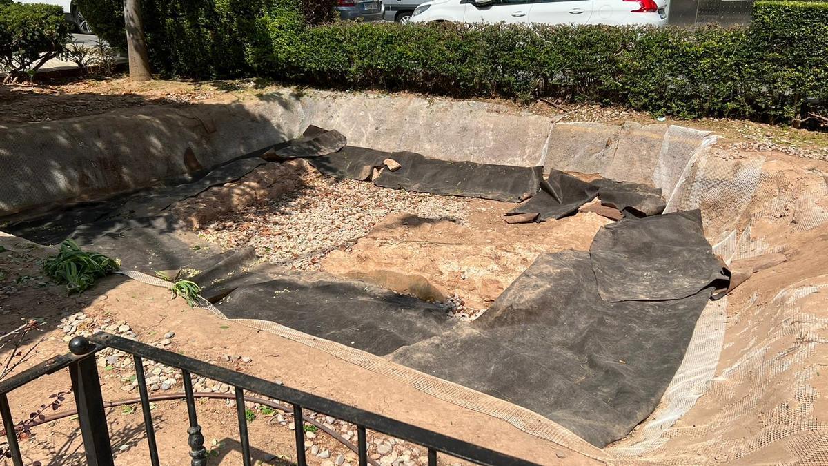 Una excavación en 2021 dejó al descubierto parte del antiguo portal de València.