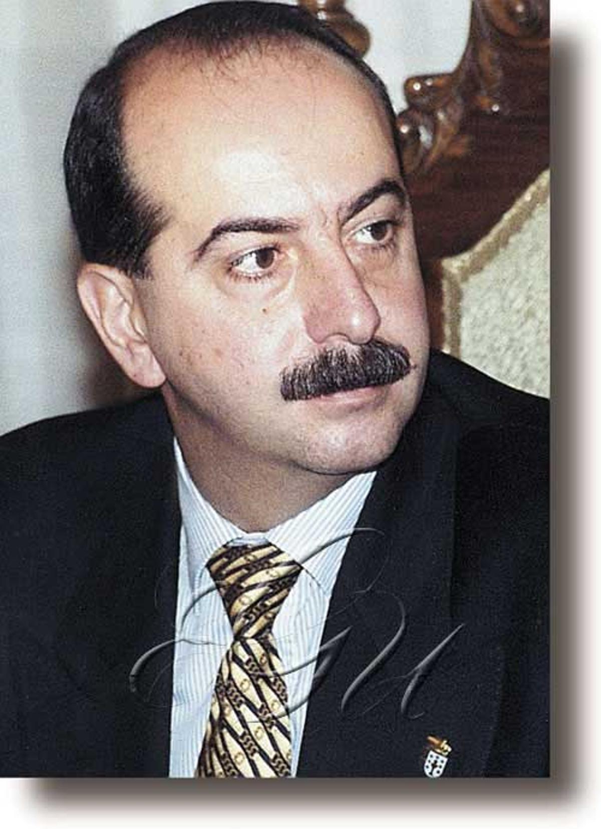 Antonio Couceiro, en su etapa en la Xunta