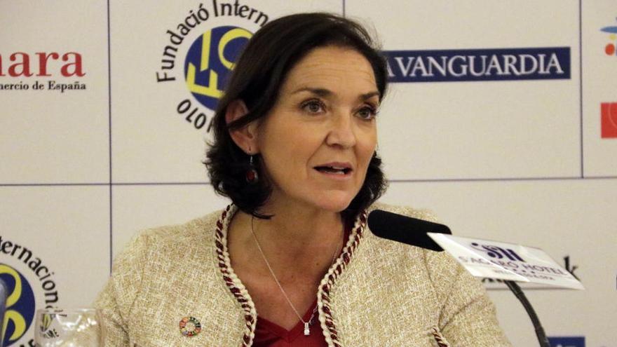 La ministra d&#039;indústria en funcions, Reyes Maroto |