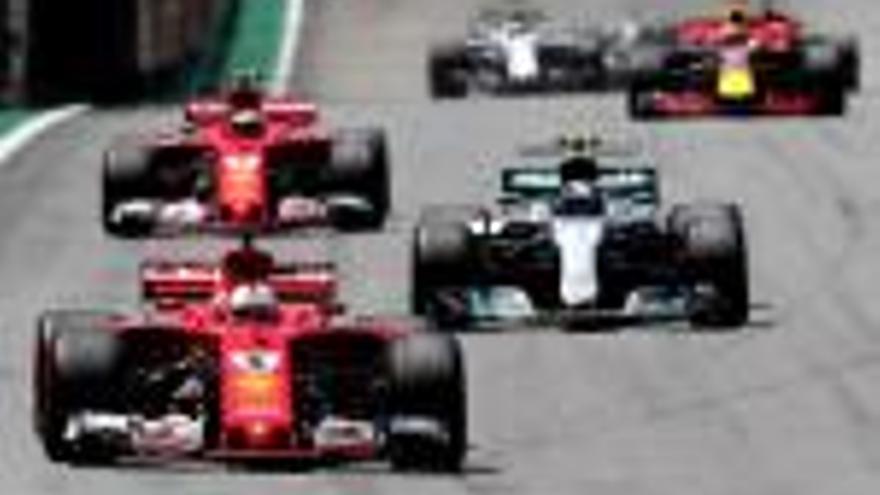 Sebastian Vettel s&#039;imposa al Brasil i Lewis Hamilton fa una remuntada espectacular fins al quart lloc