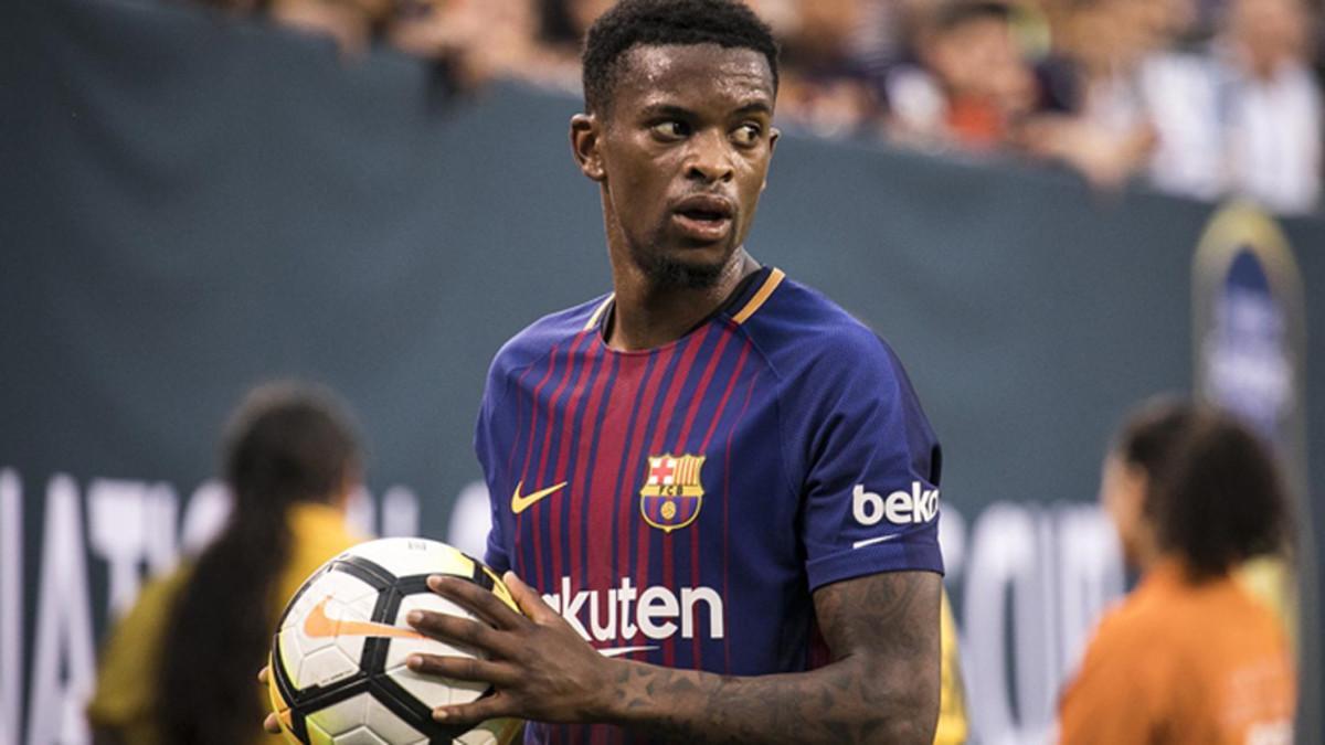 Semedo debutó en el amistoso ante la Juventus