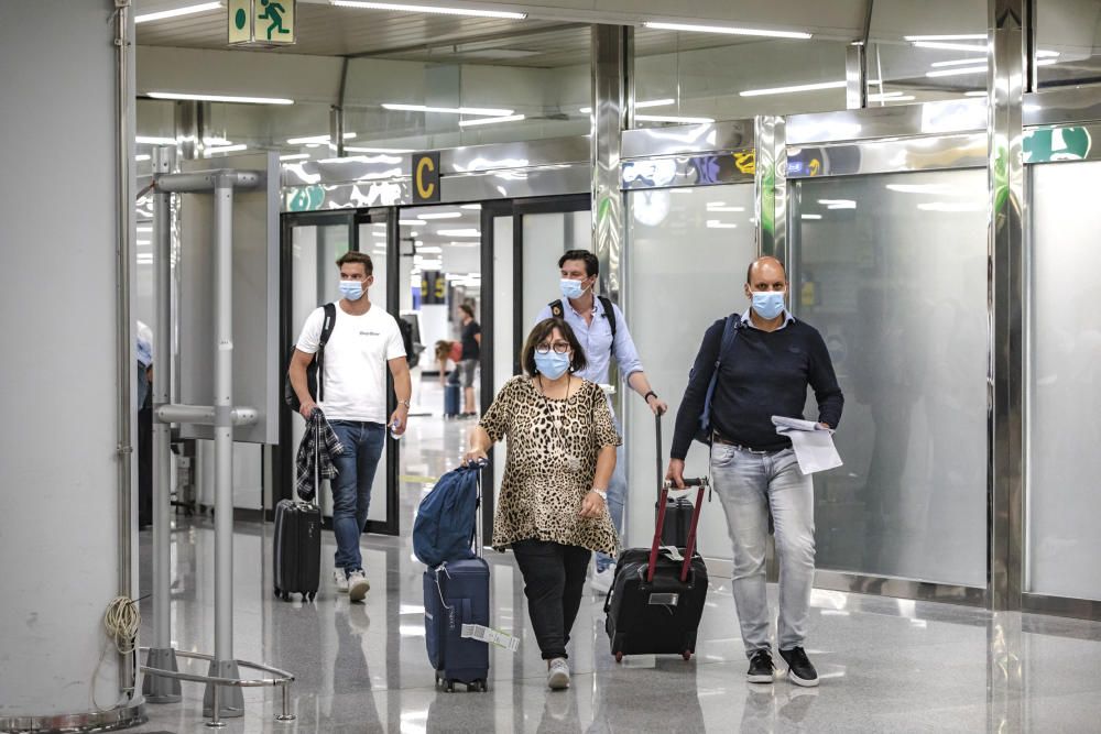 Der Flughafen Mallorca beginnt die Sommersaison