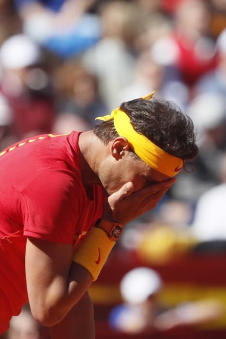 Nadal empata la eliminatoria