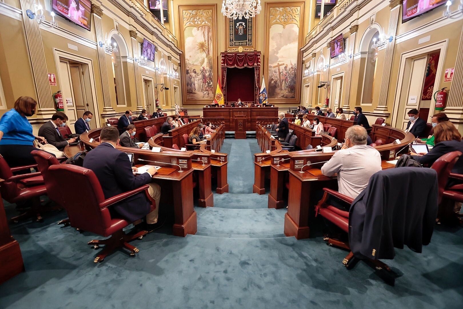 Pleno del Parlamento de Canarias