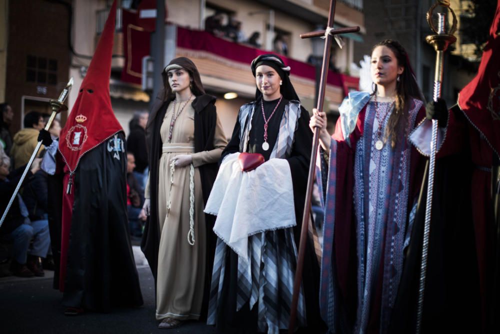 Imágenes de la Semana Santa Marinera, Santo Entierro, del 2018