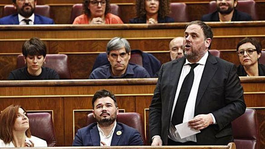 Oriol Junqueras, al Congrés dels Diputats