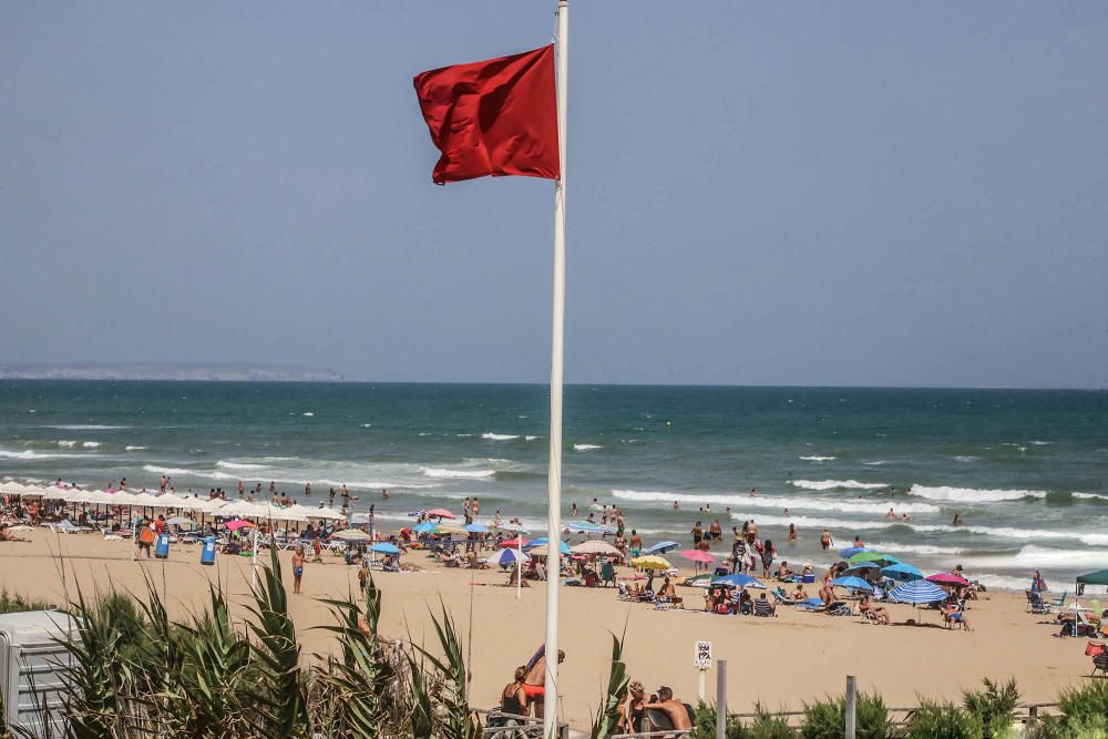 Los arenales tenían prohibido el baño