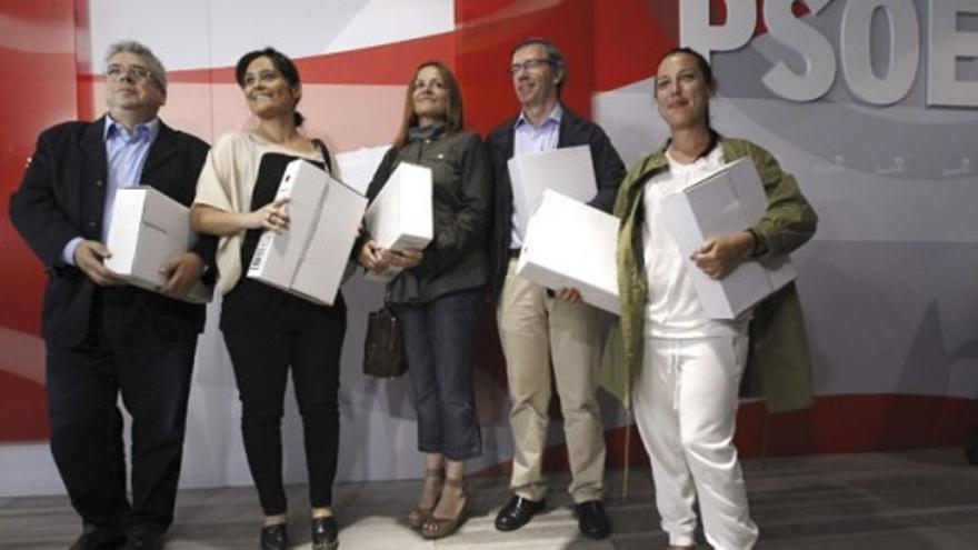 Se presentan los avales para la secretaría general del PSOE